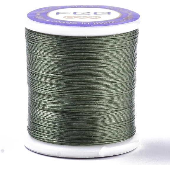 1Roll 54.68 Yards(50m) 0.1mm Nylon 66 Coated Beading Threads Bead Thread Nylon 66 Coated Beading Threads Stringing Materials