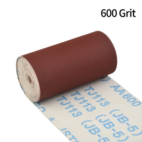 1Roll 5M 80-600 Grit Emery Cloth Roll Polishing Sandpaper For Grinding Tools