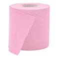 thumbnail image 1 of 1Roll Colored Small Roll Paper,Colored Toilet Paper Multicolor Funny Novelty Durable Toilet Paper Sustainable And Soft For Office, Party Decor, Camping, Outdoor Picnic Travel Use(Pink,3.7x3.7x3.9"), 1 of 9