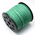 thumbnail image 1 of 1Roll Eco-Friendly Faux Suede Cord Faux Suede Lace Medium Sea Green about 98.42 yards, 1 of 3