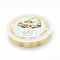 thumbnail image 1 of 1Roll Eco-Friendly Round Copper Jewelry Wire Long-Lasting Plated 26 Gauge 0.4mm about 32.8 Feet(10m)/roll, 1 of 2