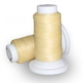 thumbnail image 1 of 1Roll Flat Waxed Polyester Cord for Leather Sewing Stitching Bisque 0.8mm 54.68 yards(50m)/roll Material Waxed Polyester Cord, 1 of 1