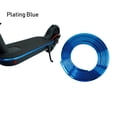thumbnail image 1 of 1Roll High quality 2m Length Ordinary/Plating For Xiaomi Mijia Electric Scooter Accessories Skateboard Bumper Protector Anti-collision Protection Strip Scratchproof Scratch Strips BLUE PLATING, 1 of 1