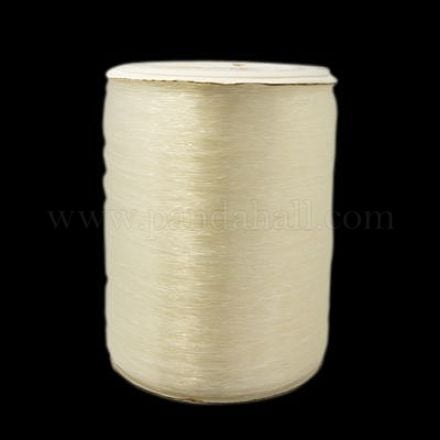 1Roll Korean Crystal Thread Elastic String Cord for Jewelry Making Clear 1mm about 1093.61 yards(1000m)/roll