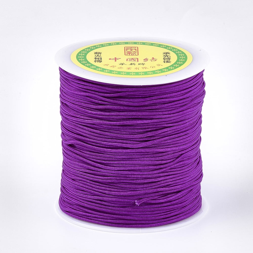 1Roll Nylon Thread Blue Violet 1.5mm 120.29 yards(110m)/roll