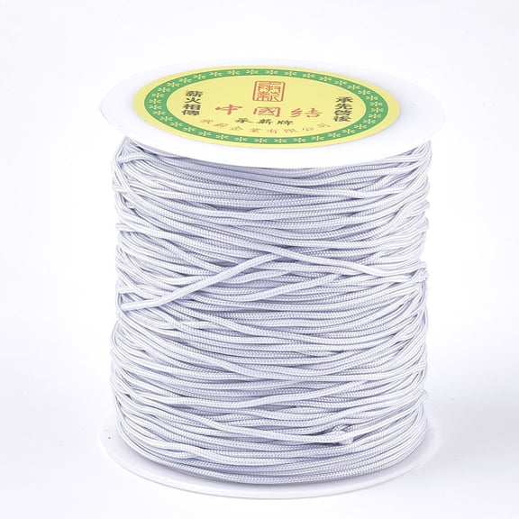 1Roll Nylon Thread Gainsboro 1.5mm 120.29 yards(110m)/roll