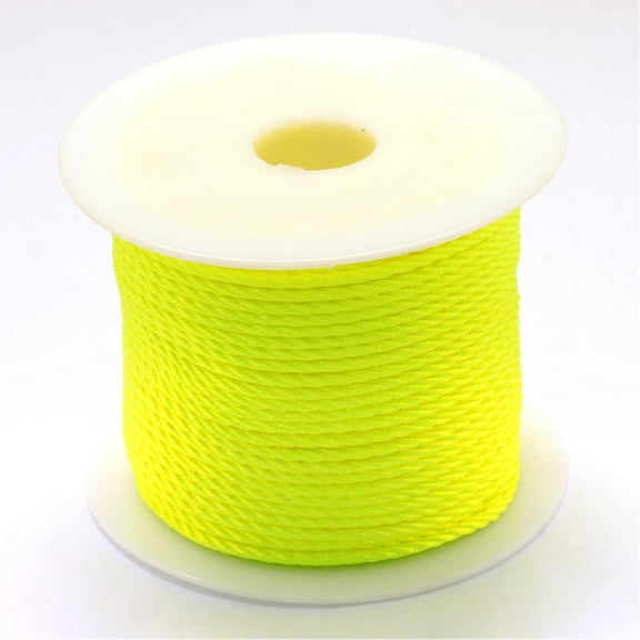 1Roll Nylon Thread Yellow 1.0mm Mixed Color