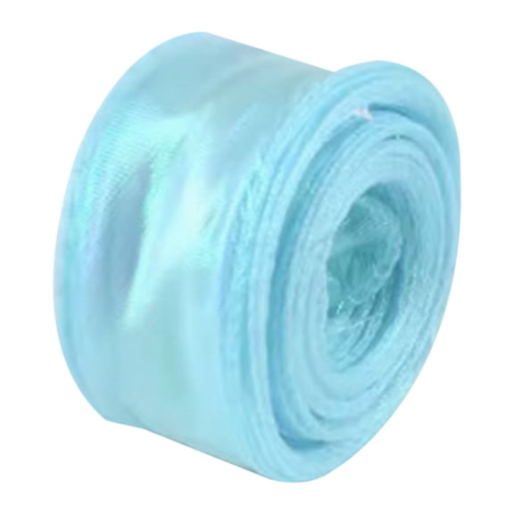 1Roll Ribbon Party Ribbon Satin Sash For Craft Project Blue