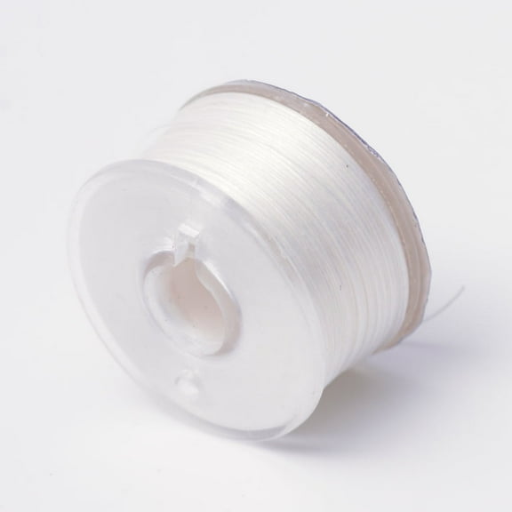 1Roll Special Coated Polyester Beading Threads for Seed Beads Linen 0.1mm about 50yards/roll