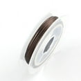 thumbnail image 1 of 1Roll Tiger Tail Wire Nylon-coated Stainless Steel Camel 0.38mm 32.8 Feet(10m)/roll, 1 of 3
