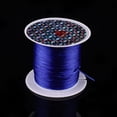 thumbnail image 1 of 1Rolls Durable Nylon 10Meters 0.6mm Beading String Cord Thread String Line DIY Jewelry Stretch Elastic Cord BLUE, 1 of 8