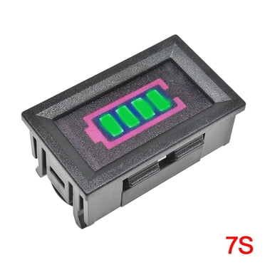 PureTek LiPo/Li-ion Battery Capacity Volt Indicator Tester – 1S To 7S With Case