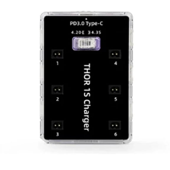1S Charger V2 6 Port Max 65W for PH2.0 MX2.0 A30 BT2.0 Plug 4.2V 4.35V LIHV 1S LiPo Battery