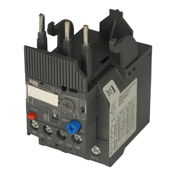 1SAZ721201R1045 TF42-13 ABB Thermal Overload Relay, 10-13A, 3 Poles, Trip Contact NC, Signal Contact NO, IP20