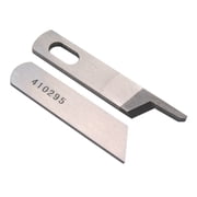 1SET #50143403+50145403 Upper + Lower Knife Blade Compatible with Bernina Bernette 003,004,334,700,800,1100 Juki MO-623 MO-634D MO-644D MO-655 MO-735 Serger