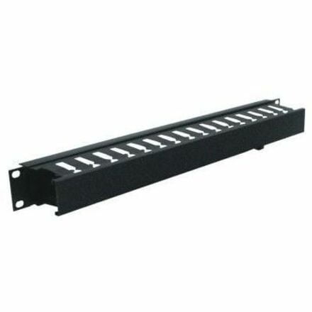 Middle Atlantic Products PHCM-1-2 Plastic Cable Manager- 1 Rack Unit