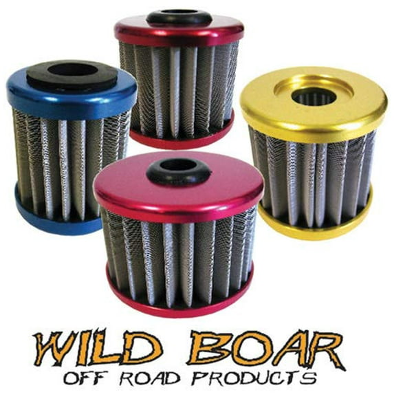 Wild Boar 1ST Lower 2 5/8" Long KTM Wild Boar Stainless Steel Oil Filter-CRT1KTM