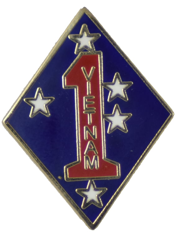 1ST MARINE VIETNAM HAT PIN