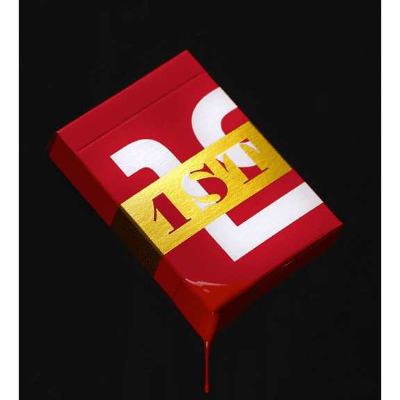 1ST Playing Cards V6 (Red) by Chris Ramsay