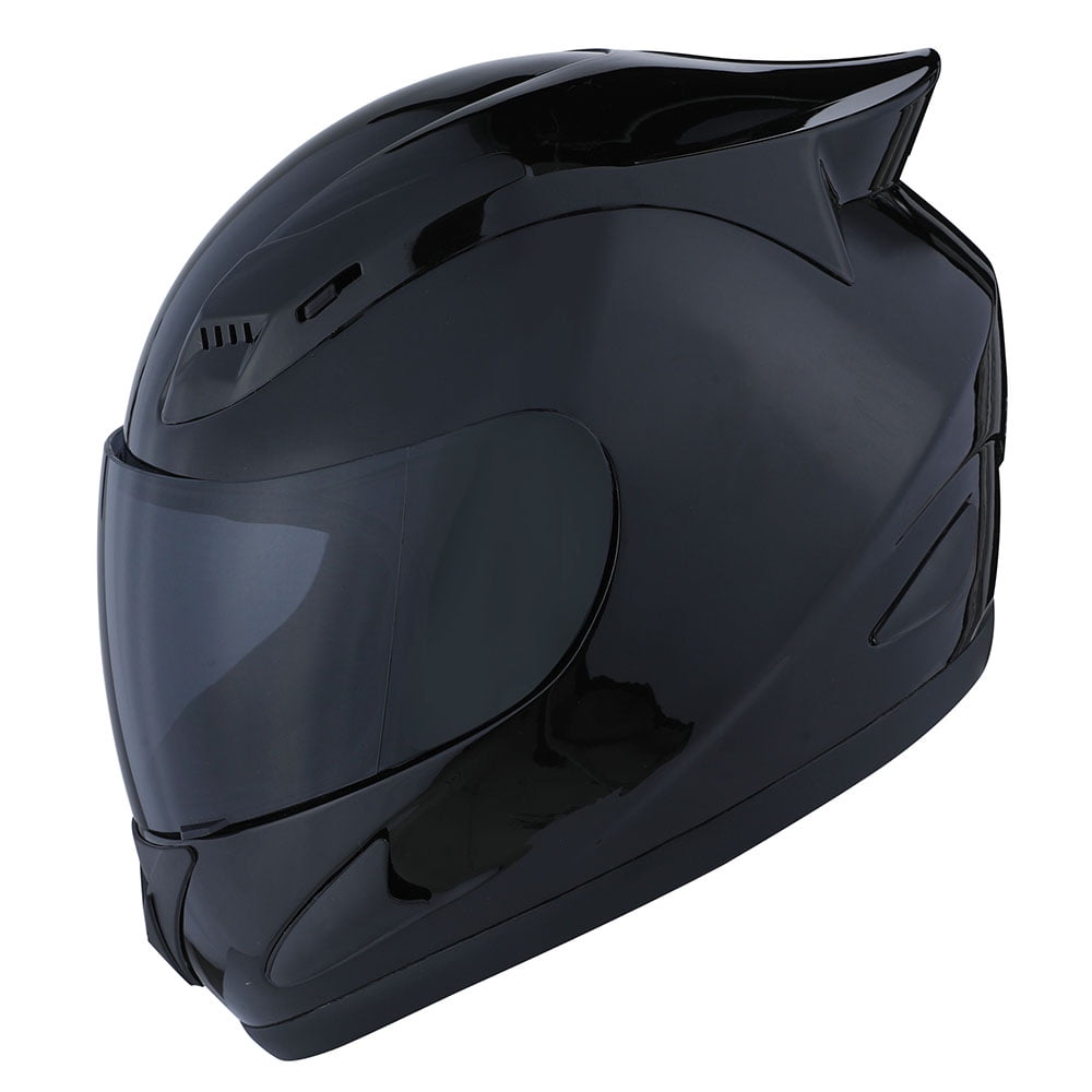 1STORM MOTORCYCLE BIKE FULL FACE HELMET MECHANIC GLOSSY BLACK