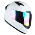 thumbnail image 1 of 1STORM MOTORCYCLE BIKE FULL FACE HELMET HG335 BOOSTER GLOSSY WHITE, 1 of 6