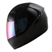1STORM MOTORCYCLE BIKE FULL FACE HELMET HG335 BOOSTER GLOSSY BLACK
