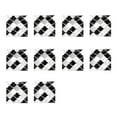 1Set 10PC Self Adhesive Tile 3D Sticker Kitchen Bathroom Wall Sticker