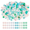 thumbnail image 1 of 1Set 1250Pcs 7 Color Large Sequins with Hole PVC Laser Round Paillettes 0.8 Inch Colorful Sequins Craft Paillettes Loose Sequins for Jewelry Making DIY Sewing Crafts, 1 of 7