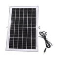 thumbnail image 1 of 1Set 12V Solar Charging Panel Featuring Standard 5.5x2.1mm Connection IP66 for Security Cameras and Ventilation Fan, 1 of 9