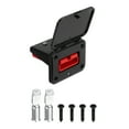 thumbnail image 1 of 1Set 2AWG,4AWG,6AWG 120A Embedded Plug Mounting Panel with Dust Cover,Red, 1 of 6