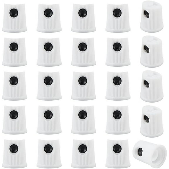 1Set 50Pcs Plastic Replacement Aerosol Spray Can Cap Spray Paint Caps Nozzle White 14.5x13mm Inner Diameter: 8mm