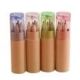 thumbnail image 1 of 1Set 6Pcs Mini Drawing Colored Pencils with Sharpener, Portable Color Pencils in Tube Drawing Pencil Bulk for Adults Artists Writing Sketching Painting Home Office Supplies(Multicolor,1.4x1.4x4.1"), 1 of 5
