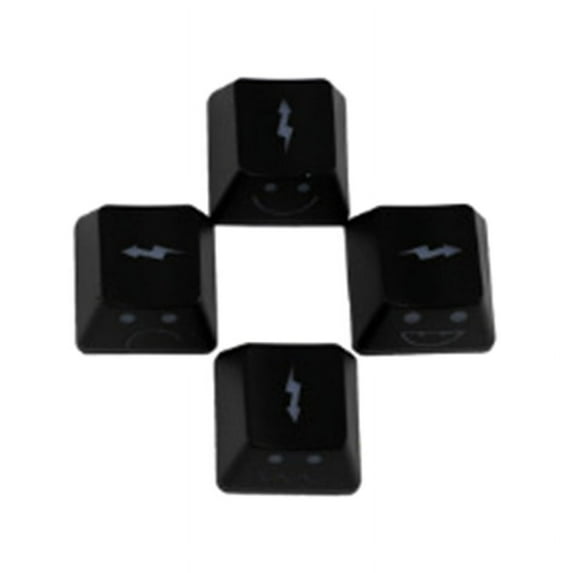 1Set ABS Custom Keycaps Transparent Keycap Gaming Keyboard Caps WASD/Direction Backlit Keycap Set Durable Keycaps