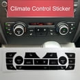 thumbnail image 1 of 1Set AC Climate Control Button Decal Stickers for BMW E90 E91 E92 330I 2006-2011, 1 of 5