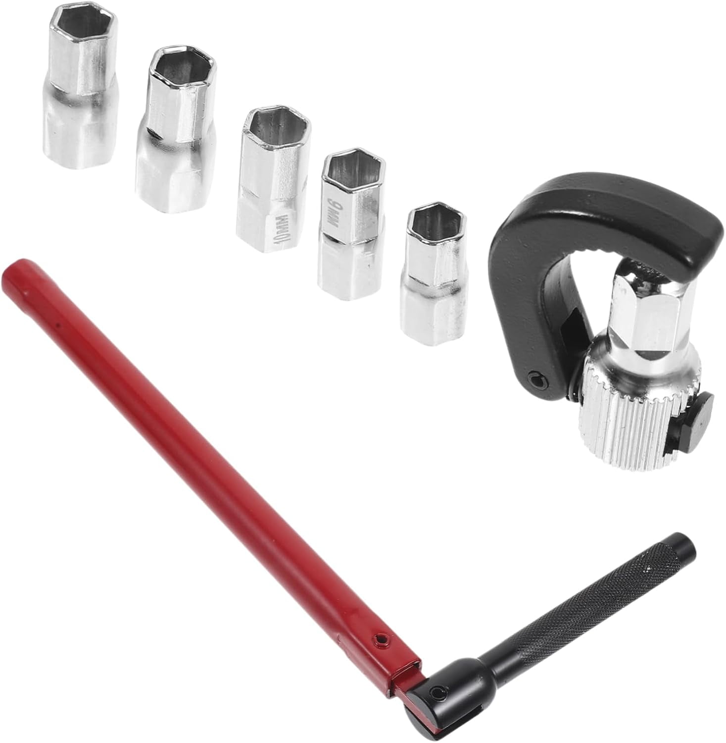 1Set Adjustable Wrench for Plumbing Repair Multi-Use Sink Tool for Bathrooms and Kitchens Portable Faucet Wrench for Easy Disassembly and Installation of Water Pipes and Fixtures