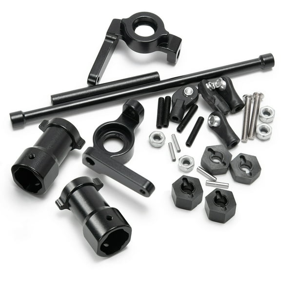 1Set Aluminum Alloy Snow Track Wheels Tires Conversion Kit for 1/10 RC Rock Crawler Car Axial SCX10 Upgrade Modified Accessories