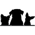 thumbnail image 1 of 1Set Animal Pattern Iron Mailbox Frame with Screws for Mailbox Decoration Accessories Black 15.5x30x0.15cm, 1 of 7