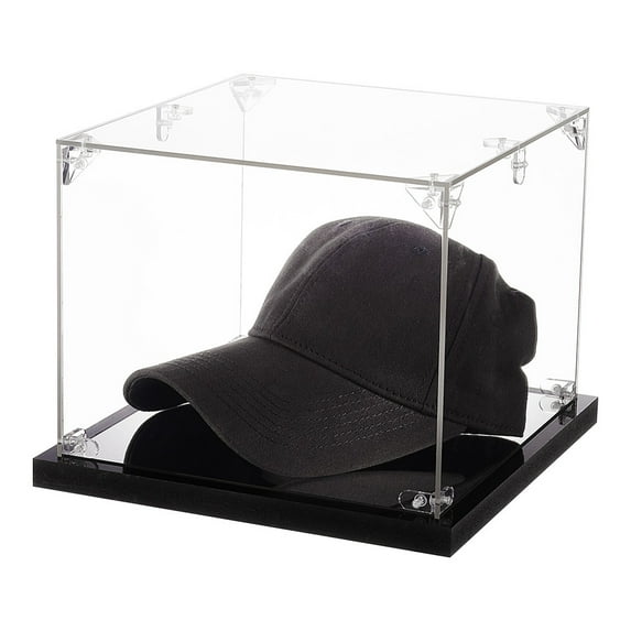 1Set Assemble Acrylic Action Figures Display Boxes Minifigures Display Case for Doll Model Display Rectangle Clear 23.5x24.3x18.4cm