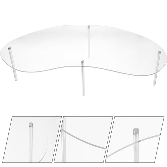 UPGRATOR 1Set Assorted Color Acrylic Cake Display Stand for Professional and Personal Use
