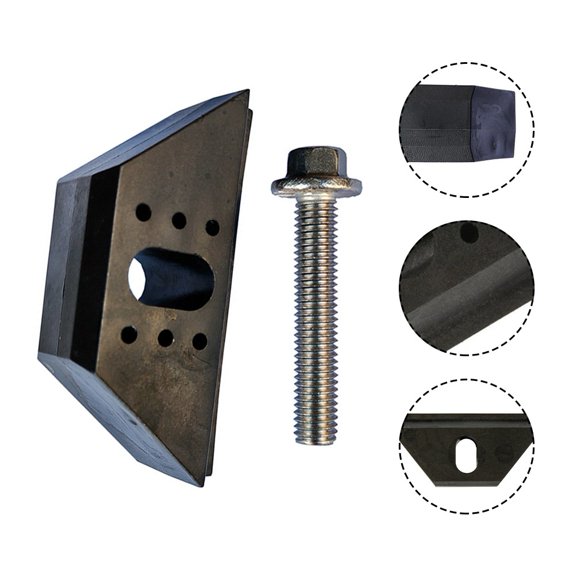 1Set Base Clamp 14005061 For Car Accessories Base Clamp Battery Hold Down With Steel Bolt Kit Battery Bracket Fangkenuo
