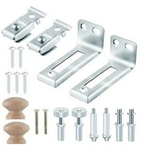1Set Bifold Door Hardware Repair Kit Closet Bifold Sliding Door Accessories