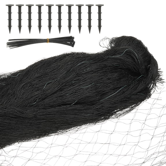 1Set Bird Netting for Chicken Coop 16 x 33 Feet Garden Netting with 0.8" Square Mesh Nylon Chicken Wire Mesh Garden Fence