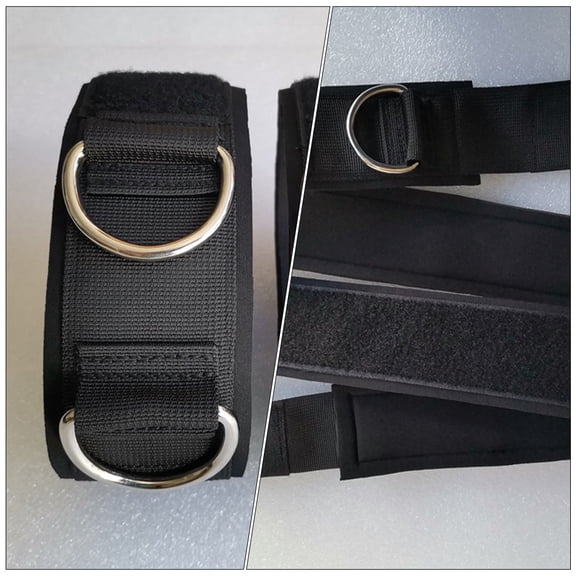1Set Black Fitness Thigh Strap for Practicing and Muscle Activation with Premium Workmanship
