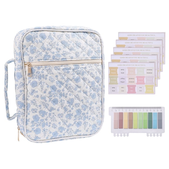1Set Bohemia Style Paper Index Sticker Marker Stickers Memo Pad for Reading with 1Pc Book Storage Bags and PET Index Tabs with Clear 198x140x0.1mm