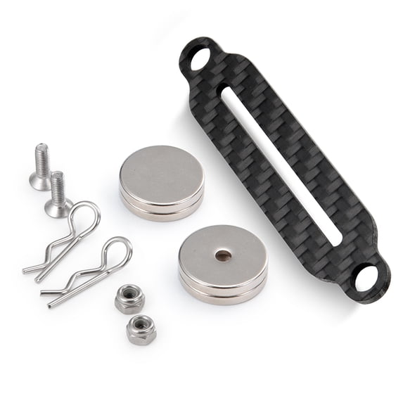 1Set Carbon Fiber Invisible Body Post Shell Column Stand for 1/10 RC Crawler Car Axial SCX10 II 90046 Upgrade Accessories