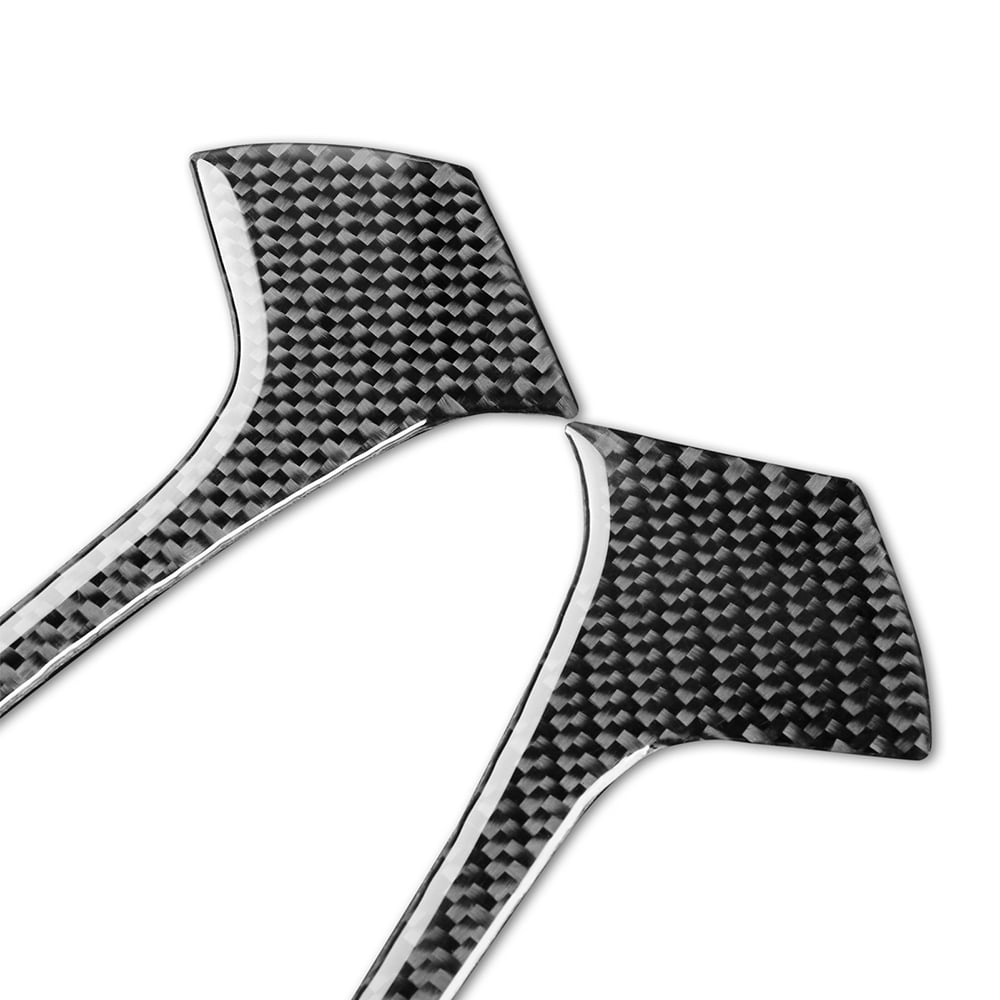1Set Carbon Fiber Steering Wheel Cover Trim For Silverado Tahoe Sierra ...