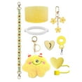 thumbnail image 1 of 1Set Cup Accessories Set For Cup 30&40oz Tumbler Cup,Including Silicone Straw Topper Cover And Boot,Spill Proof Stopper,Water Bottle Handle Strap,Handle Charm,Animal Plush Pendant Decor, 1 of 7