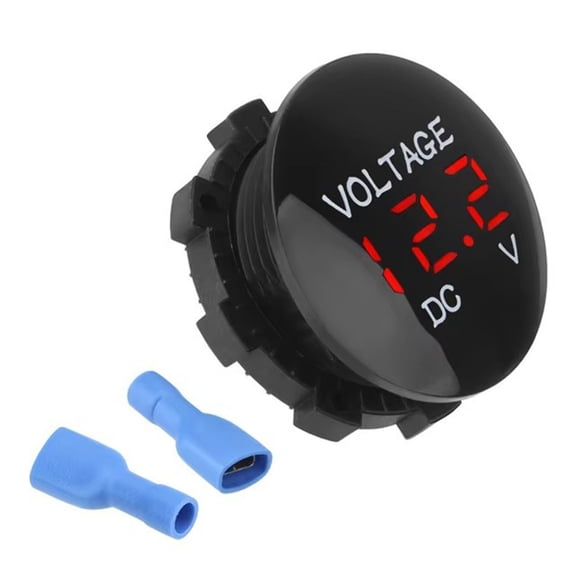 1Set D3 Voltage Table Led Digital Volt Tester Meter Voltage Battery Gauge Waterproof Dc Voltmeter For Car Marine Motorcycle