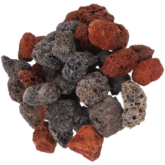 Alasum 1Set Brown Aquarium Stones for Fish Tank Decorative Gravel with Multi Function