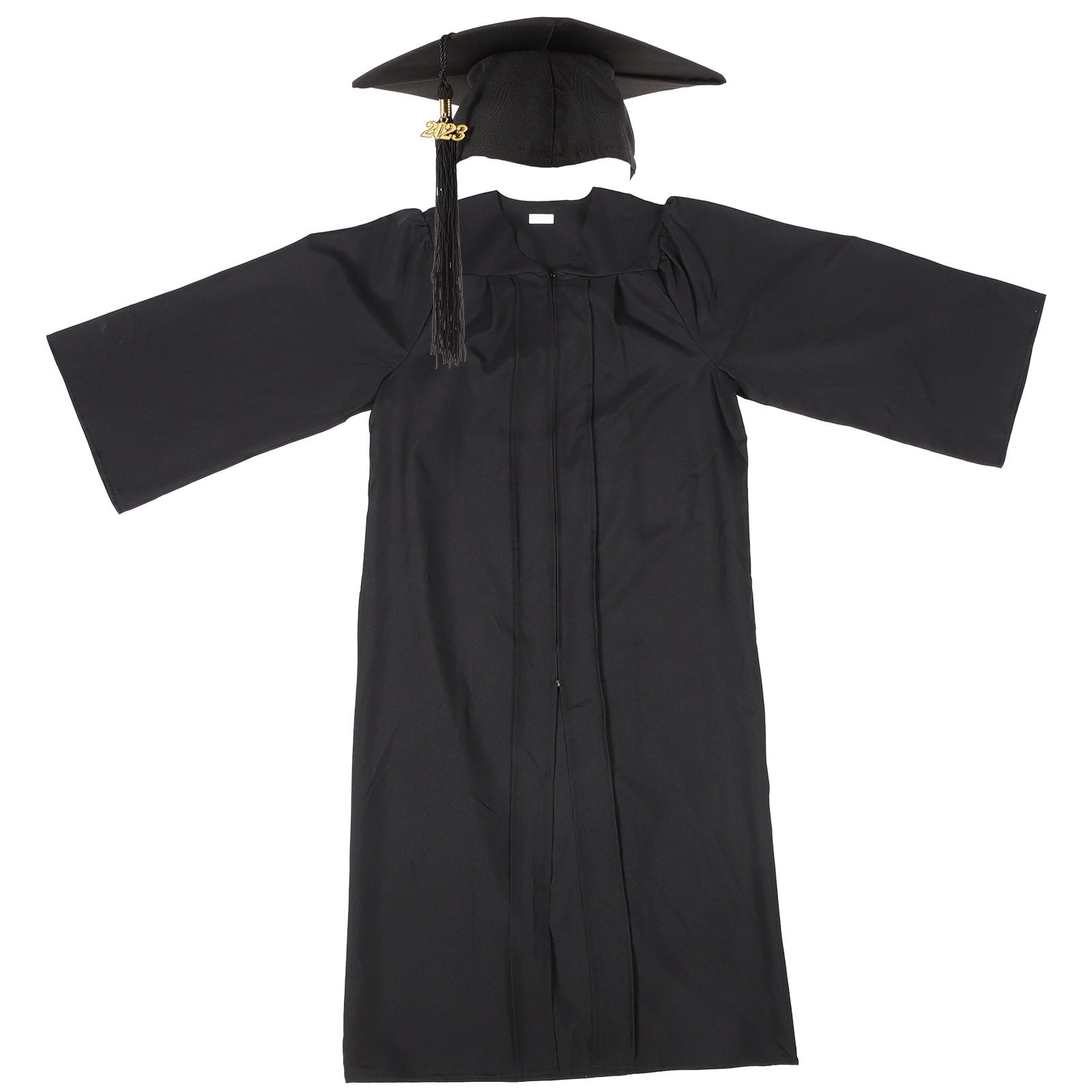 1Set Delicate Academic Dress Graduation Gown and Tassel Drape High